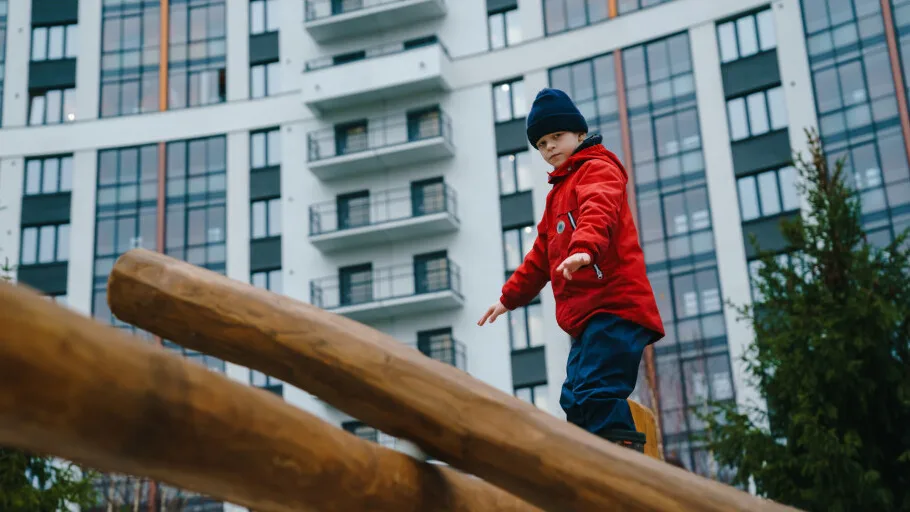Игровая площадка в ЖК "Ultra City"